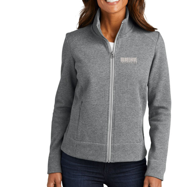 Beehive Embroidered - Ladies Network Fleece Jacket Thumbnail