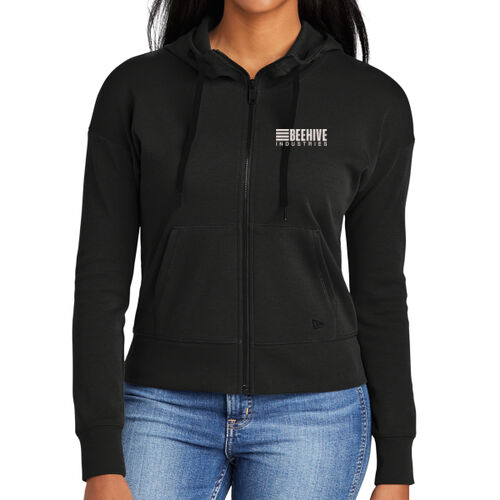 Beehive Embroidered - Ladies STS Full Zip Hoodie Thumbnail