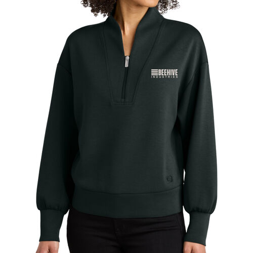 Beehive Embroidered - Women's Transcend 1/4 Zip Thumbnail
