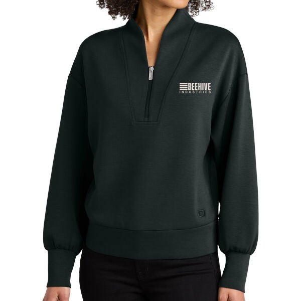 Beehive Embroidered - Women's Transcend 1/4 Zip Thumbnail
