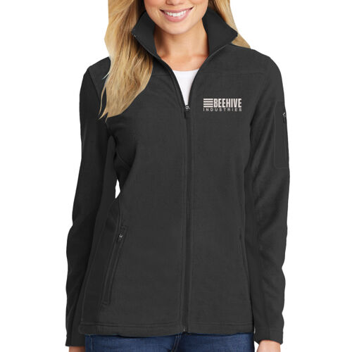 Beehive Embroidered - Ladies Summit Fleece Full Zip Jacket Thumbnail