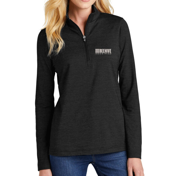 Beehive Embroidered - Ladies Crestview 1/4 Zip Thumbnail