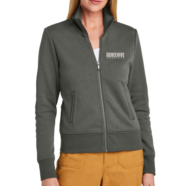 Beehive Embroidered - Women's Double Knit Full Zip Thumbnail