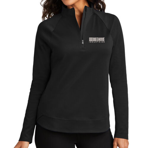 Beehive Embroidered - Women's C Free ® Cypress 1/4 Zip Thumbnail
