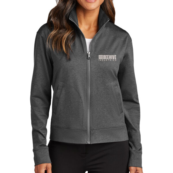 Beehive Embroidered - Women's C Free ® Double Knit Full Zip Thumbnail