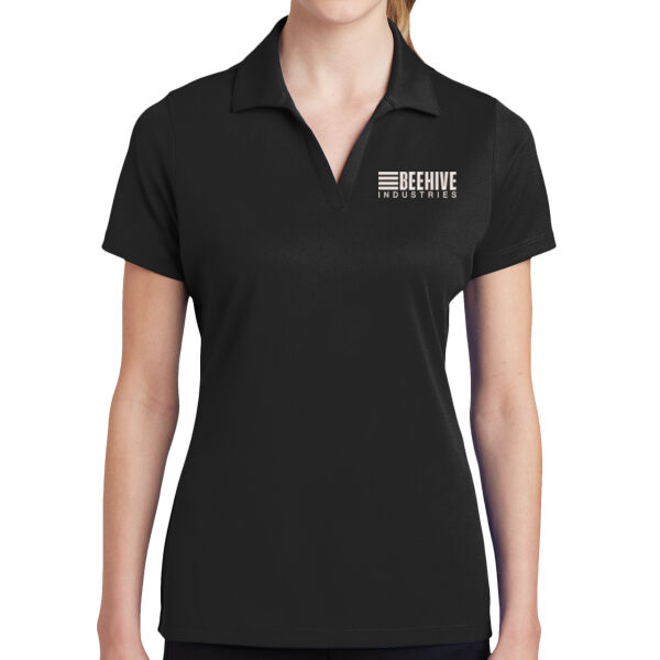 Beehive Embroidered - Ladies PosiCharge ® RacerMesh ® Polo Thumbnail