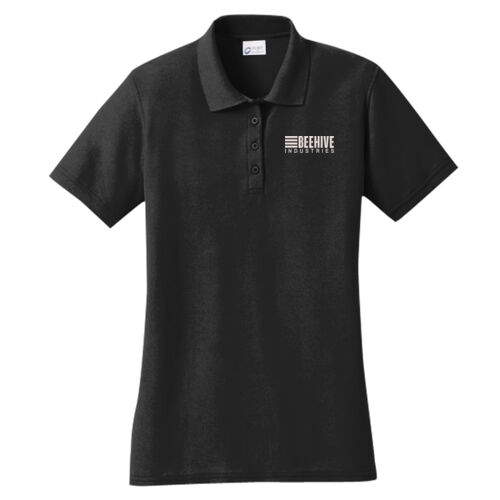 Beehive Embroidered - Ladies Core Blend Pique Polo Thumbnail