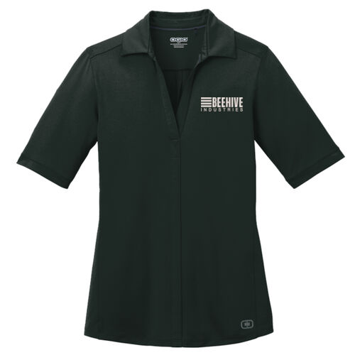 Beehive Embroidered - Ladies Metro Polo Thumbnail