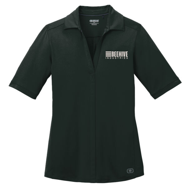 Beehive Embroidered - Ladies Metro Polo Thumbnail