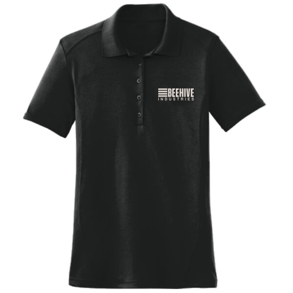 Beehive Embroidered - Ladies Dry Zone ® Raglan Accent Polo Thumbnail