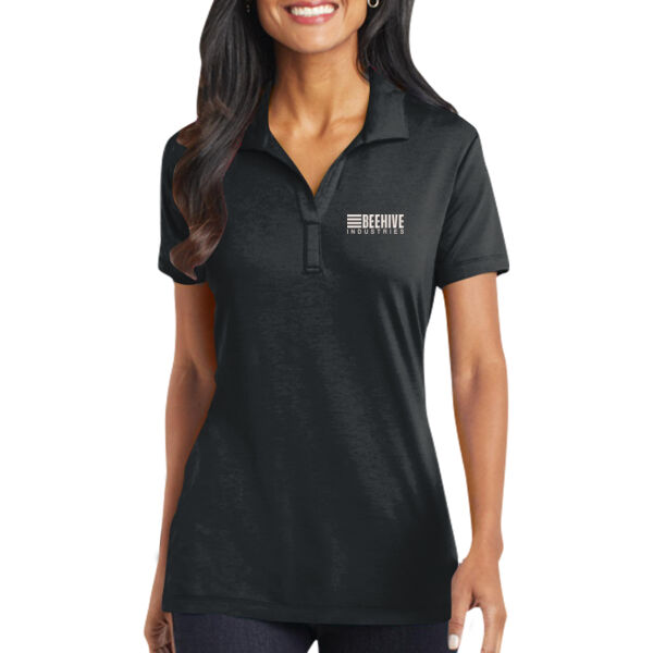 Beehive Embroidered - Ladies Cotton Touch ™ Performance Polo Thumbnail