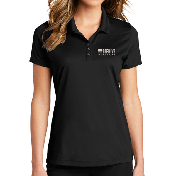 Beehive Embroidered - Ladies Eclipse Stretch Polo Thumbnail