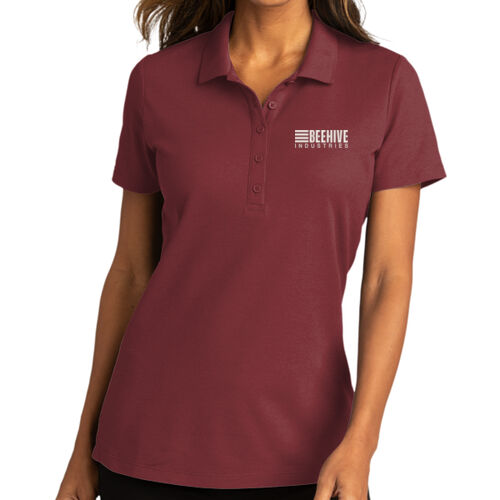 Beehive Embroidered - Ladies SuperPro React  Polo Thumbnail