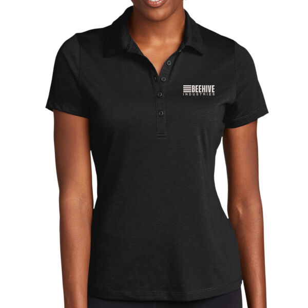 Beehive Embroidered - Ladies PosiCharge ® Strive Polo Thumbnail