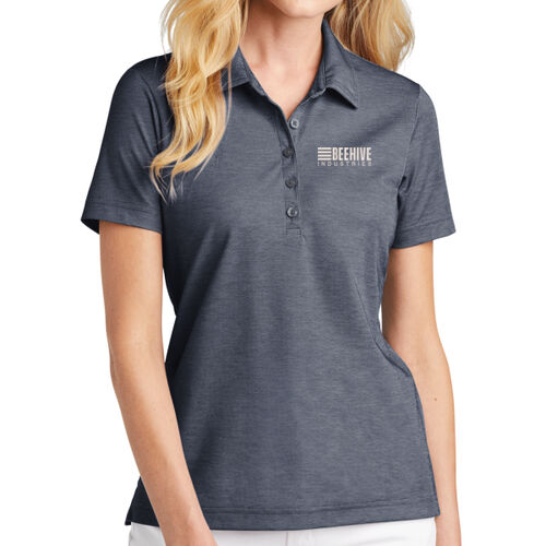 Beehive Embroidered - Ladies Oceanside Heather Polo Thumbnail