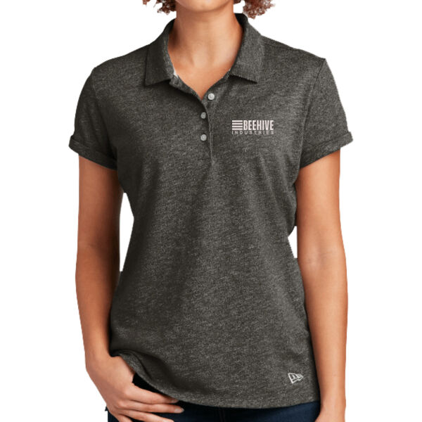 Beehive Embroidered - Ladies Slub Twist Polo Thumbnail