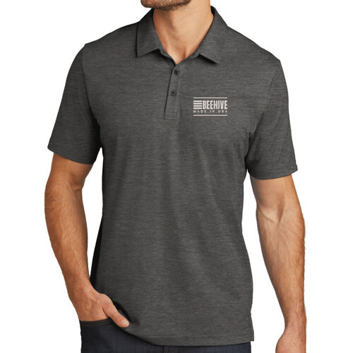 Beehive Embroidered  - TravisMathew Oceanside Heather Polo Thumbnail