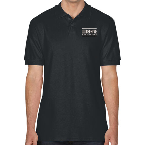 Beehive Embroidered  - Softstyle ® Pique Polo Thumbnail