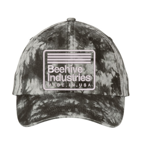 Beehive Embroidered - Tie Dye Cap Thumbnail