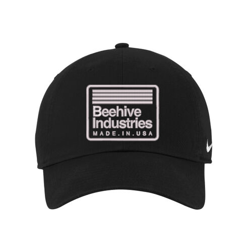 Beehive Embroidered - Heritage Cotton Twill Cap Thumbnail