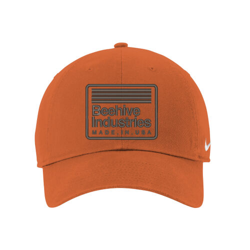 Beehive Embroidered - Heritage Cotton Twill Cap Thumbnail