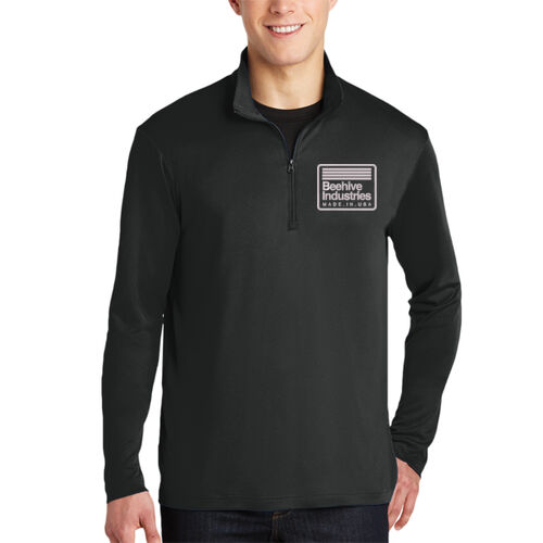 Beehive Embroidered - PosiCharge ® Competitor ™ 1/4 Zip Pullover Thumbnail