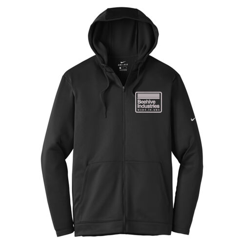 Beehive Embroidered - Therma FIT Full Zip Fleece Hoodie Thumbnail