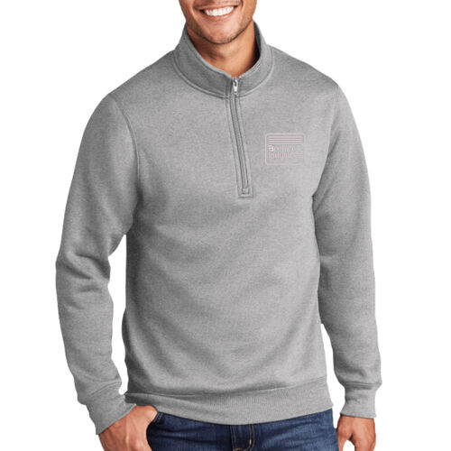 Beehive Embroidered - Core Fleece 1/4 Zip Pullover Sweatshirt Thumbnail