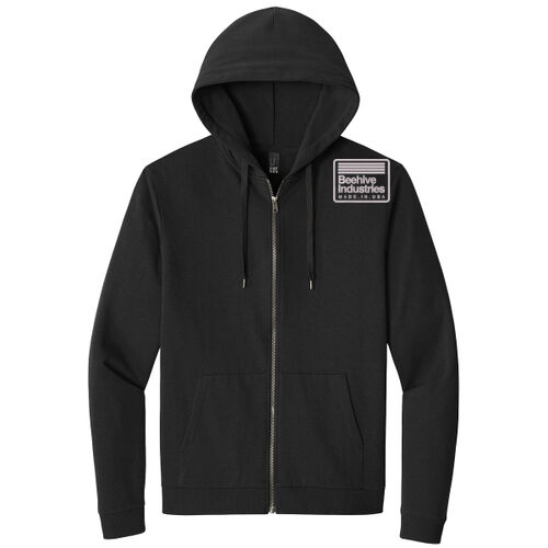 Beehive Embroidered - Perfect Tri ® Fleece Full Zip Hoodie Thumbnail
