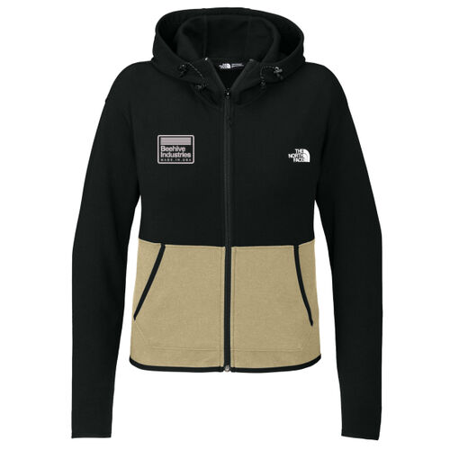 Beehive Embroidered - Women's Double Knit Full Zip Hoodie Thumbnail