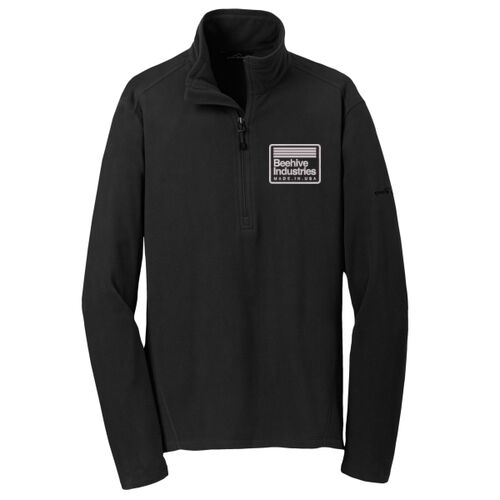 Beehive Embroidered - 1/2 Zip Microfleece Jacket Thumbnail