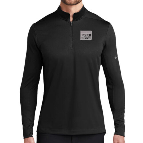 Beehive Embroidered - Dry 1/2 Zip Cover Up Thumbnail