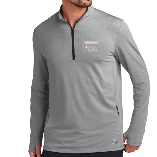 Beehive Embroidered - Motion 1/4 Zip Thumbnail