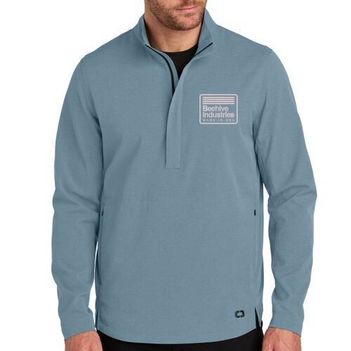 Beehive Embroidered - Aspect 1/2 Zip Pullover Thumbnail
