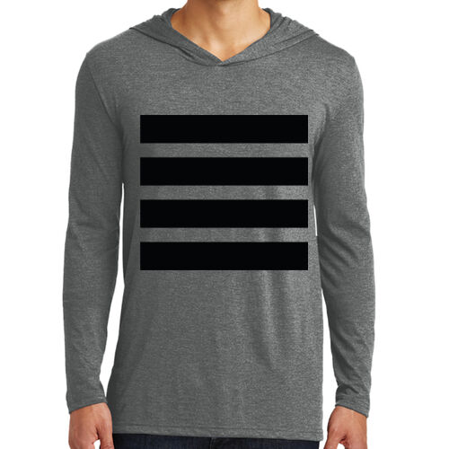 Beehive Full Front Stripes - Perfect Tri ® Long Sleeve Hoodie Thumbnail