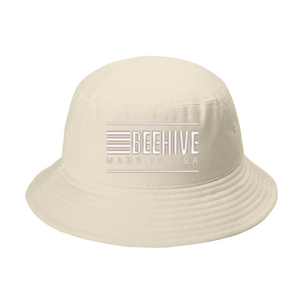 Beehive Embroidered - Twill Classic Bucket Hat Thumbnail