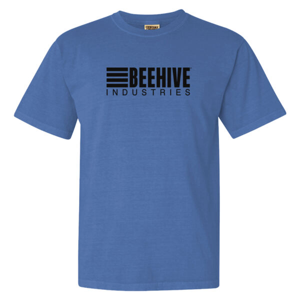 Beehive Logo Full Front Black - Heavyweight Ring Spun Tee Thumbnail