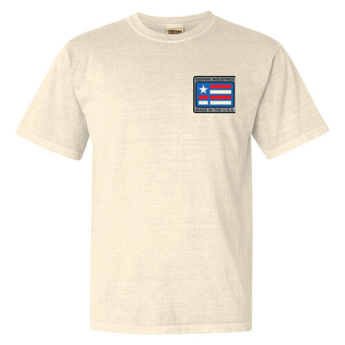 Beehive Flag  - Heavyweight Ring Spun Tee Thumbnail