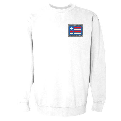 Beehive Flag  - Ring Spun Crewneck Sweatshirt Thumbnail