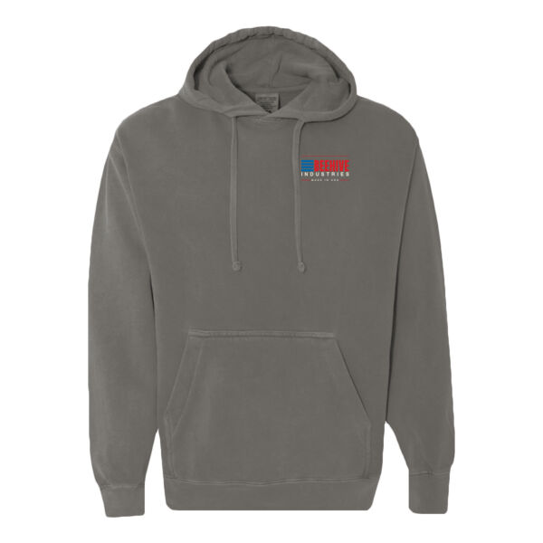 Patriotic front crest full back - Ring Spun Hooded Sweatshirt Thumbnail