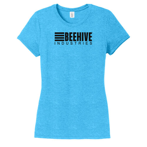 Beehive Logo Full Front Black - Women's Perfect Tri ® Tee Thumbnail