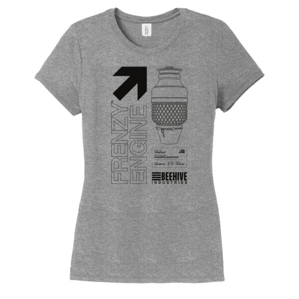 Frenzy Engine Graphic Arrow - Women's Perfect Tri ® Tee Thumbnail