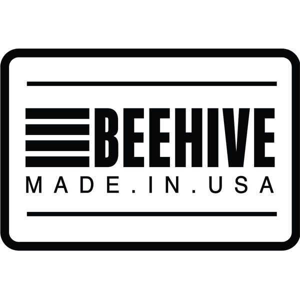 Beehive Made in USA Black Box Outline White 5K  Thumbnail